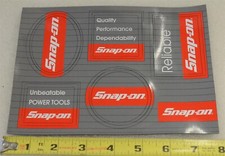 Snap-on Tools Vintage Old