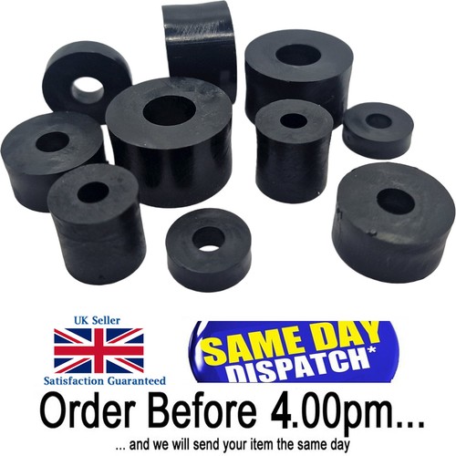 Wider black nylon - black, spacers
