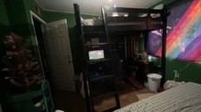 full size loft bed frame