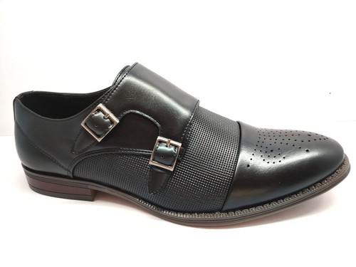 Mens monk double buckle strap - buckle,