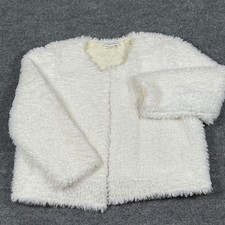 Calvin klein large white faux - large,