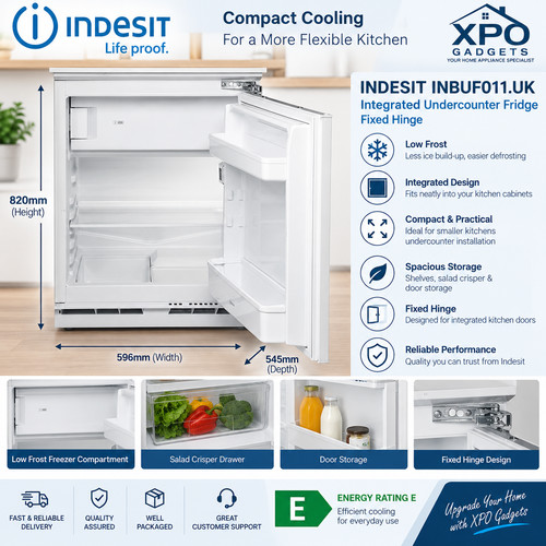 Indesit inbuf011 integrated - indesit,
