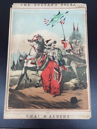 The sultan polka c1860 - the, sultan's