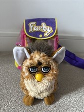 Tiger Furby And Backpack -
