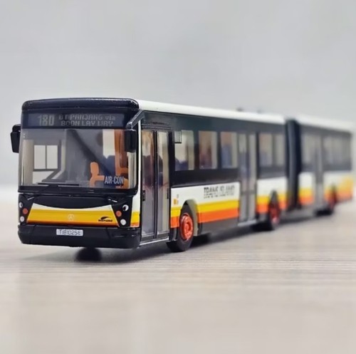 Bus toy bendy - bus, vintage