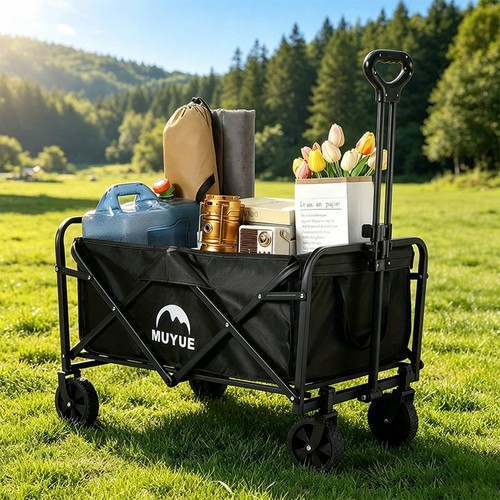 Foldable camping wagon - wagon, cart