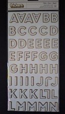 American Crafts Thickers White