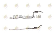Exhaust Twin Silencer Centre