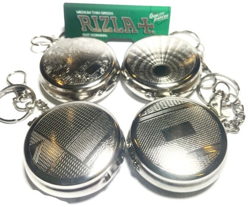 Pocket ashtray keyring metal - keyring,