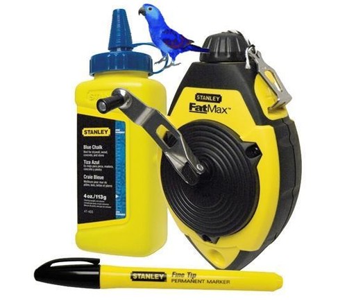 Stanley fatmax chalk line kit - stanley,