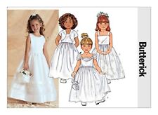 Butterick Easy SEWING PATTERN B3351 Flower Girl/ Bridesmaid Dress & Jacket