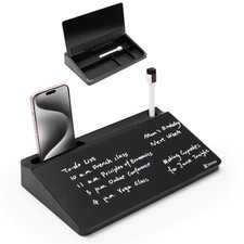 Glass Desk Buddy Whiteboard