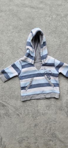 Baby boy blue white striped - blue,