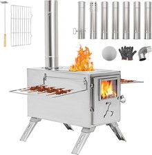 H&ZT Tent Stove, Portable Wood