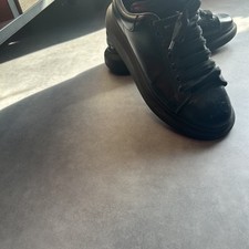 Men's Shoes Size 9 Alexander Mcqueen ￼black No Box 