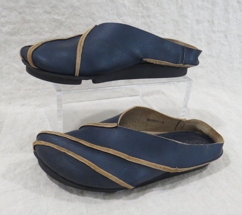 Trippen leather slip shoes - leather, slip-on