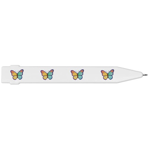 Colourful butterfly flat - 'colourful,