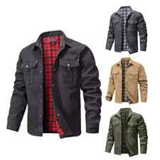 Mens Lumberjack Flannel Fleece