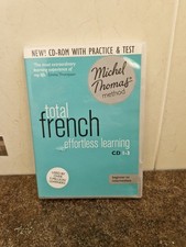 Michel Thomas Total French Effortless Learning Method CD 1-3 Used