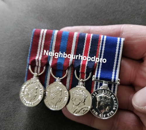 Miniature medal jubilee set - miniature,