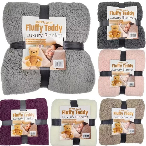 Teddy throw blanket - throw,