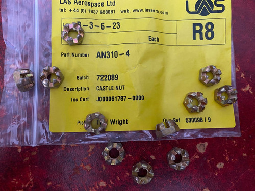 An310 castle nuts - ,