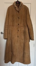 Sheepskin Long Coat Vintage