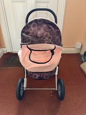 Silver Cross Dolls Pram/Pushchair/Buggy in good condition. 