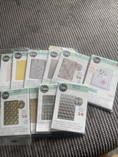 Sizzix Embossing Folders X 10