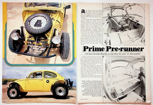 Volkswagen baja bug magazine - volkswagen,