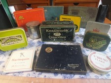 12 Vintage Cigarette Tobacco