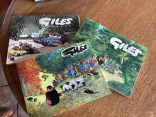 Three Giles Cartoon books
