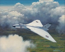 Avro Vulcan B1A print signed