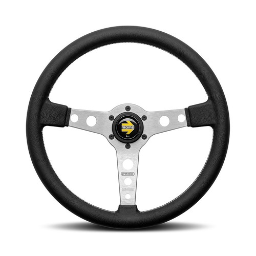 Momo prototipo black leather - prototipo,