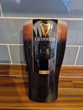 Empty Guinness Storage Tin In The Shape Of A Pint