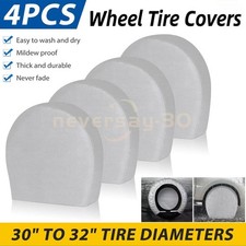 4Pcs Wheel Tire Covers 30"-32"
