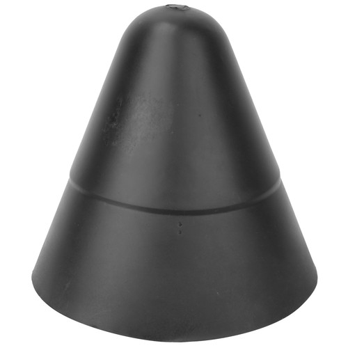 45掳 elbow black plastic - black,