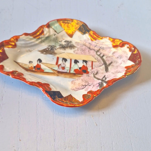 Japanese porcelain plate tray - japanese,