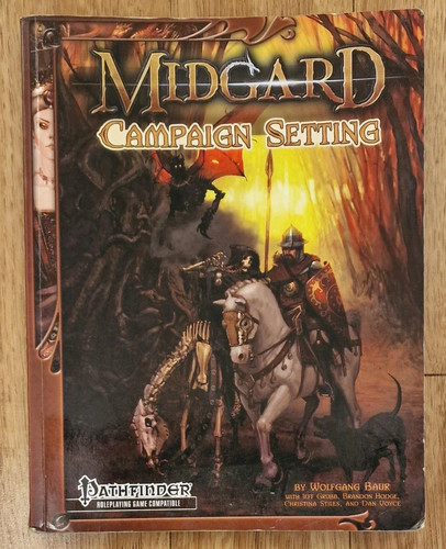 Rpg book midgard - book,