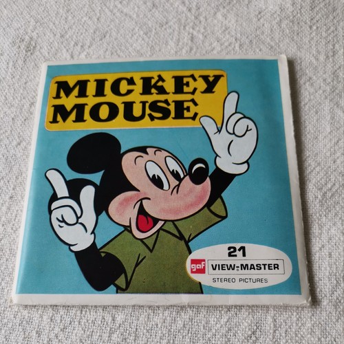 Mickey mouse viewmaster reels - mouse,