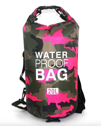 Camo waterproof dry bag - waterproof,