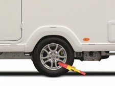 Caravan Anti-Theft Security Claw Wheel Clamp Lock Fits Bessacarr Cameo 645 2009