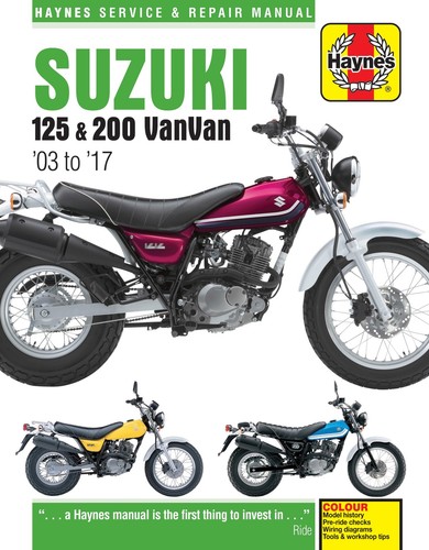 Haynes manual 6355 - haynes, suzuki