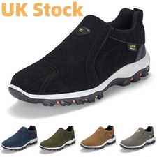 Mens slip trekking shoes - on,