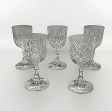 Royal Rock RCR Crystal Small Wine Sherry Glasses Set Of 5
