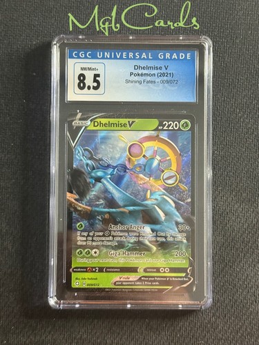 Dhelmise pokémon card - v, 2021