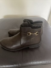 Ladies Brown Ankle Boots