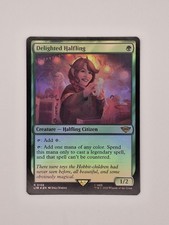 Delighted Halfling - FOIL - Lord Of The Rings MTG - R 0158 - NM/M