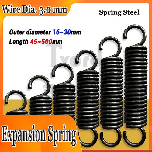 Extension spring wire - extension, 3mm