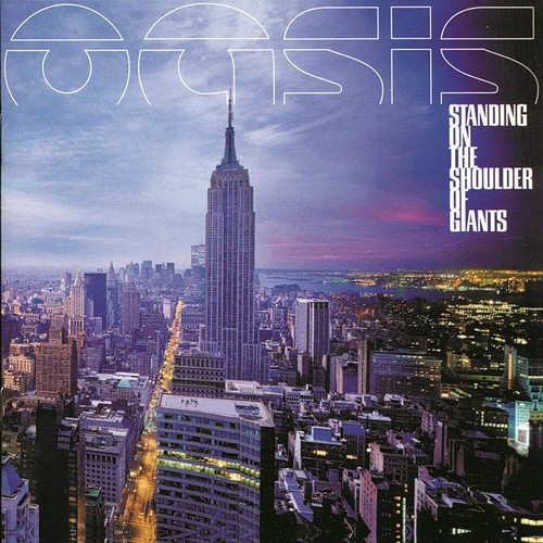 Oasis standing on the - standing,